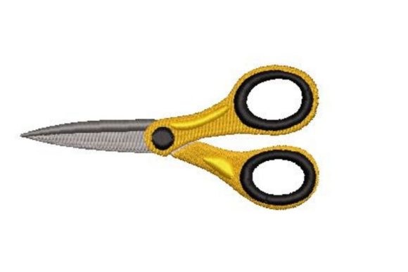 All Purpose Scissors Embroidery Design