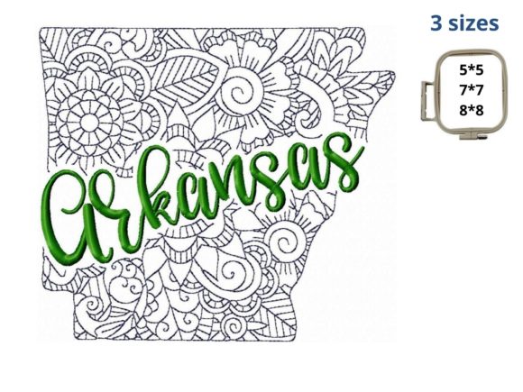Arkansas State Embroidery Design Review