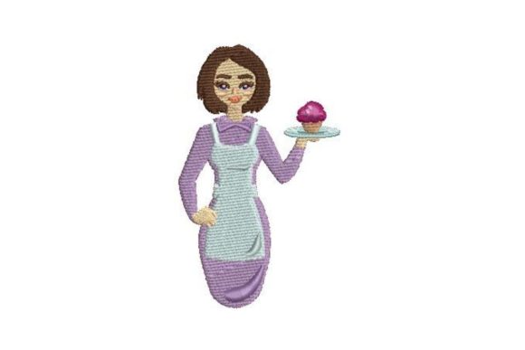 Baker Holding a Cupcake: Seasonal Design Review