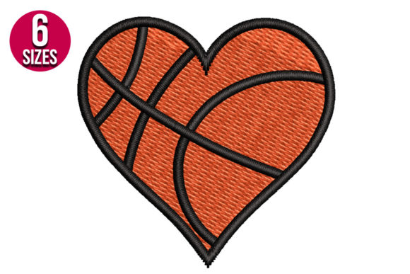 Basketball Heart Embroidery Review