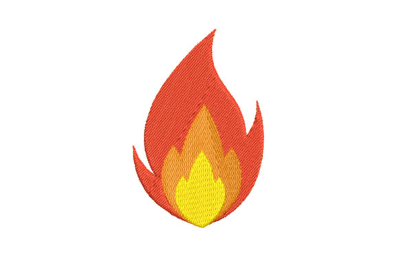 Flame Embroidery Design Review for Seasonal and Holiday Use