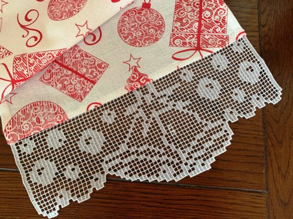 FSL Christmas Towel Lace Border Review