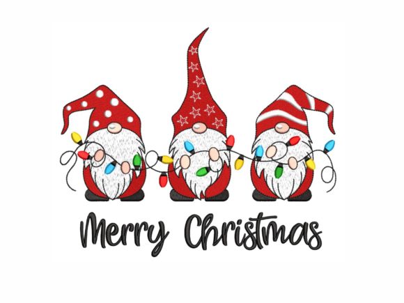 Gnomes Embroidery Design Review