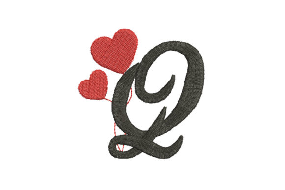 Heart Alphabet Letter Q Review for Craft Fair Products