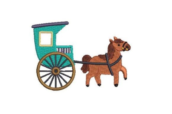 Horse Drawn Carriage Embroidery Review