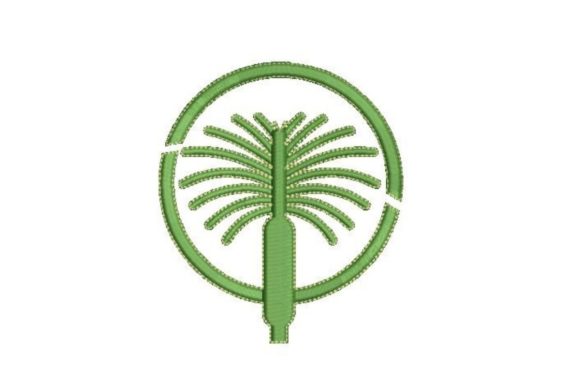 Palm Tree Island Embroidery Review