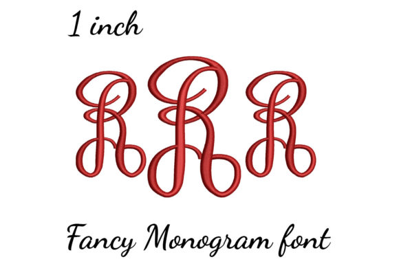 R Monogram Font Fancy Review