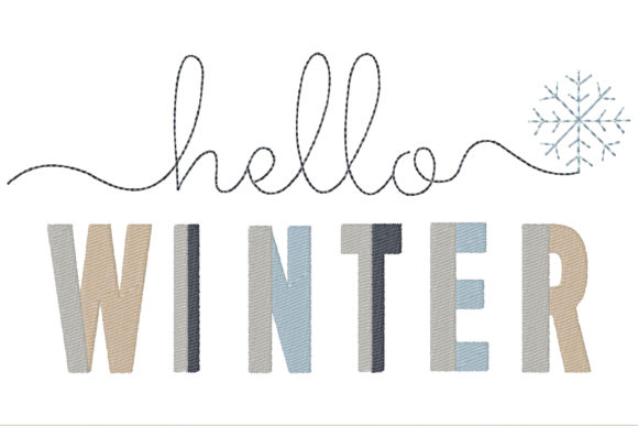 Review: Hello Winter Embroidery Design for Real Projects