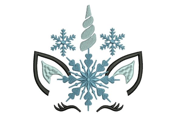 Winter Christmas Unicorn Design Review